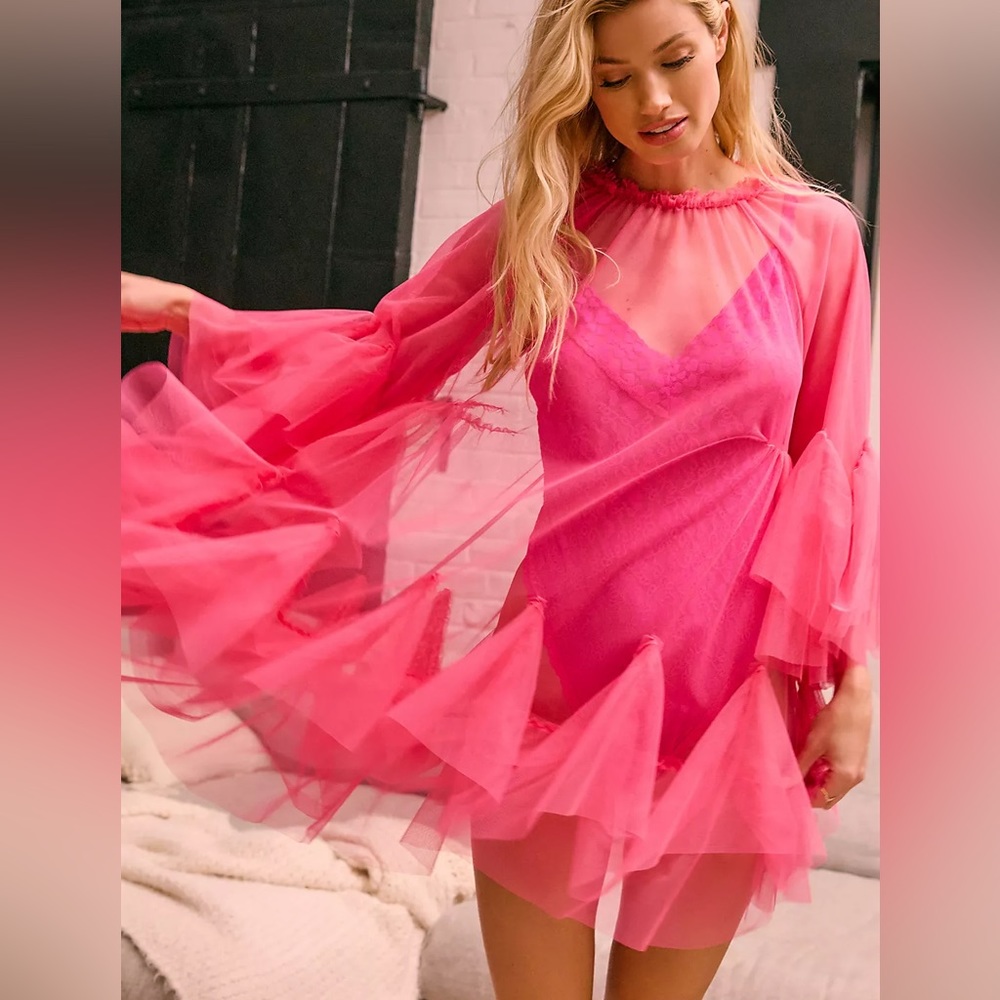 By Anthropologie Mini Tulle Layer